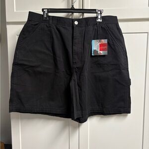 Gloria Vanderbilt Black Shorts Size 16W NEW